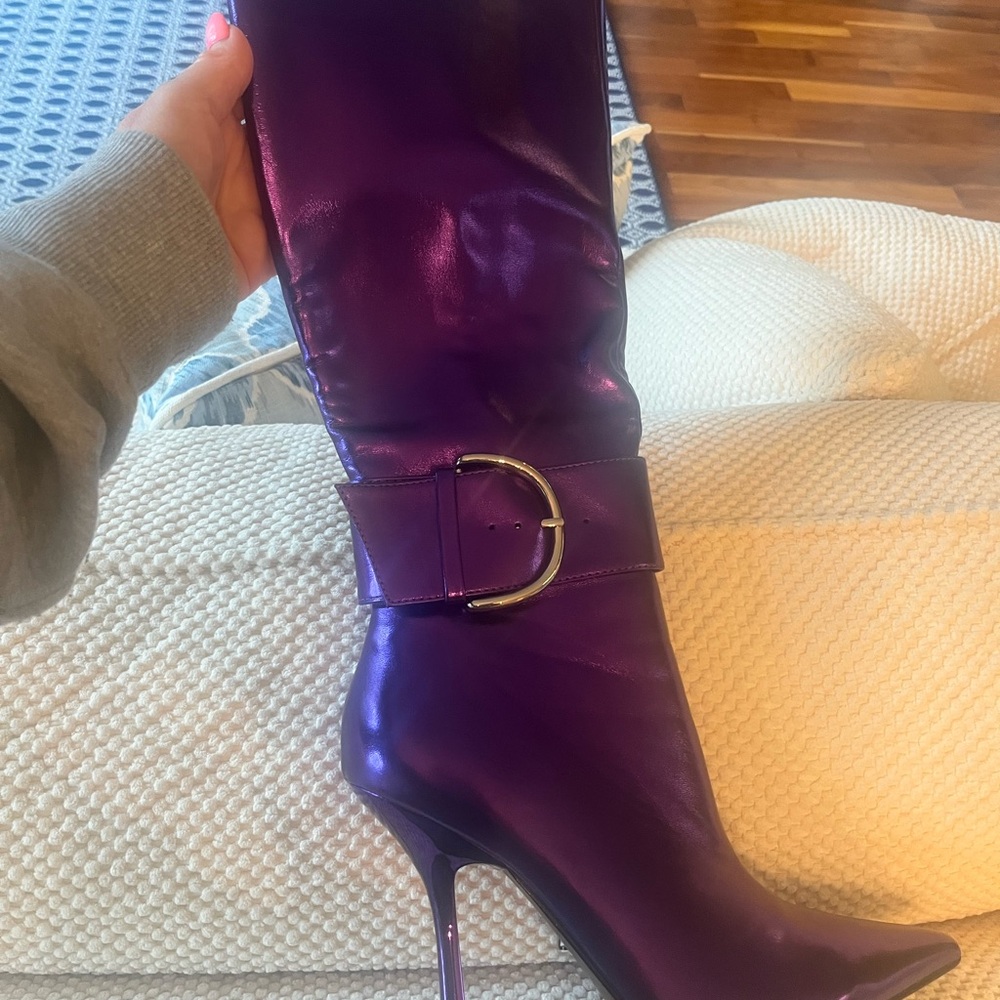Steve Madden Purple Women's Boots size 8